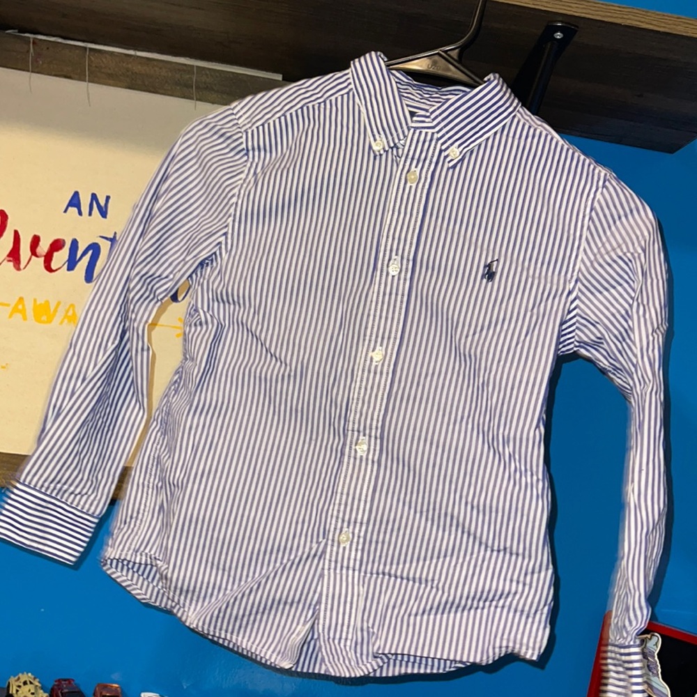 Polo Stripped Button Down